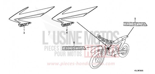MARKE (CRF80F7/CRF100F7) CRF100F7 de 2007